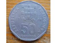 50 escudos 1988 - Portugal