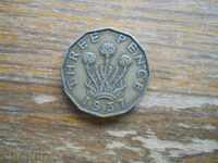 3 pence 1937 - Marea Britanie (regele George al VI-lea)