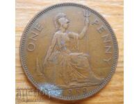 1 penny 1939 - Great Britain (King George VI)