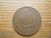 1/2 penny 1959 - Marea Britanie (Elizabeth II)