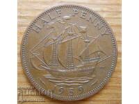 1/2 penny 1959 - Marea Britanie (Elizabeth II)