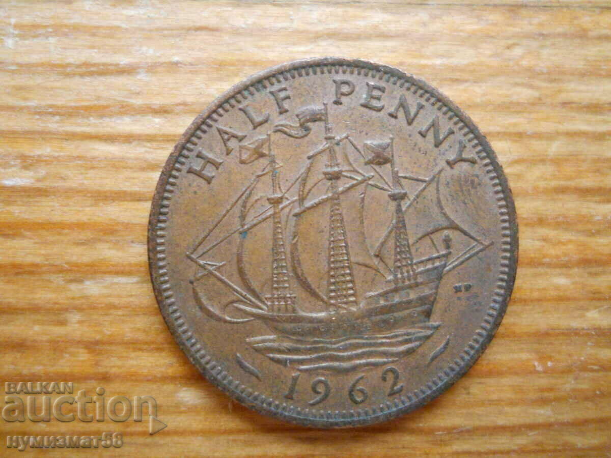 1/2 penny 1962 - Great Britain (Elizabeth II)