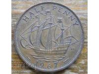 1/2 penny 1967 - Marea Britanie (Elizabeth II)