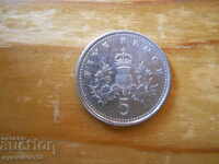 5 pence 2006 - Marea Britanie