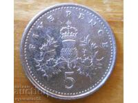 5 pence 2006 - Marea Britanie