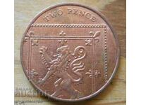 2 pence 2015 - Marea Britanie