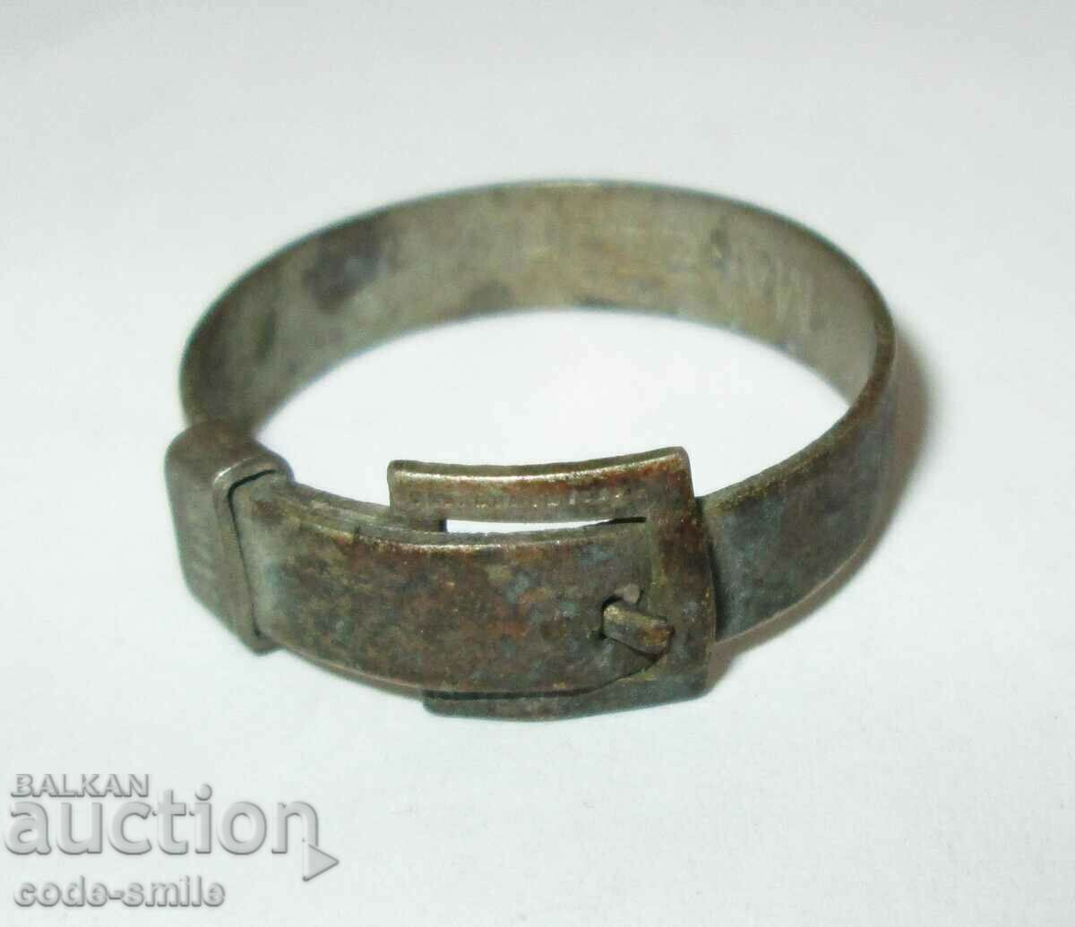 Military ring Kingdom of Bulgaria 2 Army 1915-1917 Macedonia