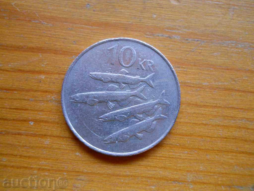 10 kroner 1984 - Iceland