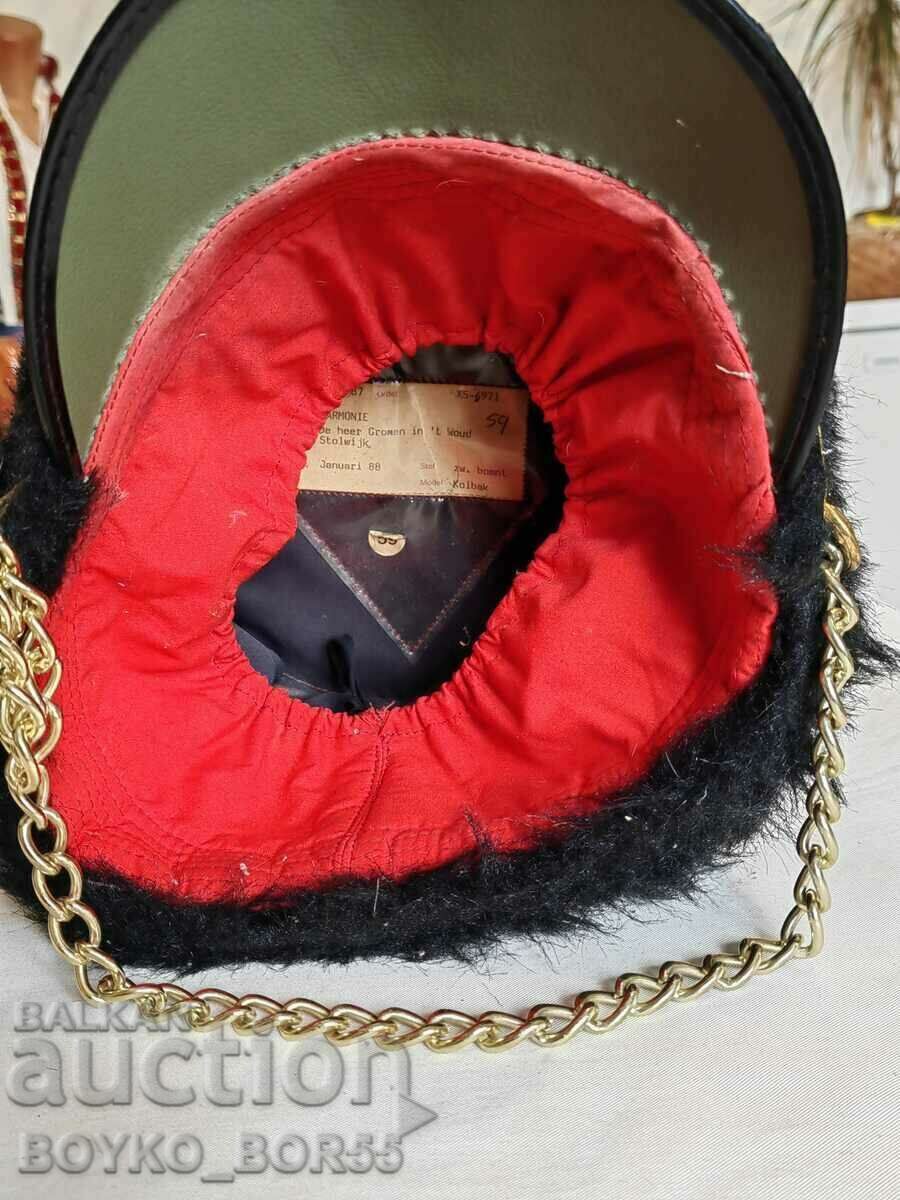 Șapca muzician de la parada militară din anii 1970 - 6 Șapca muzician de la parada militară din anii 1970 - 6