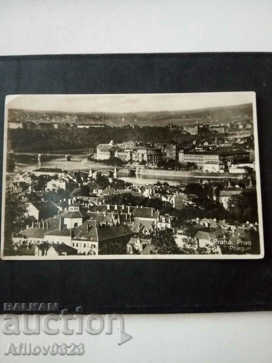 Old view - Prague - general view.