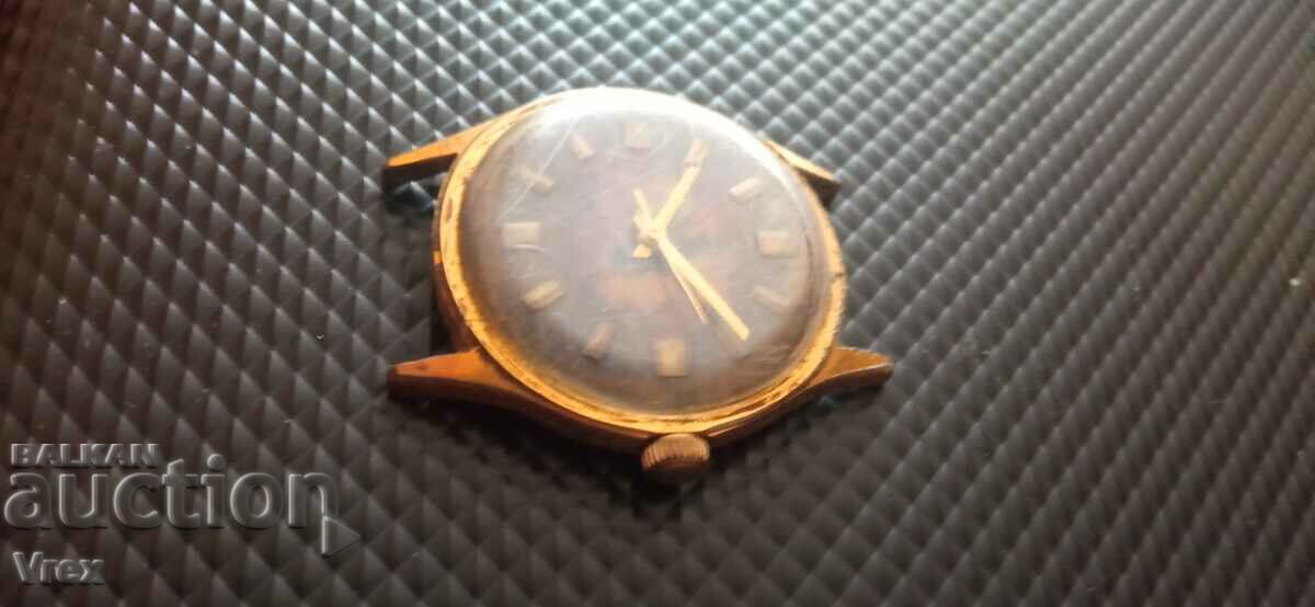 Gold Plated Mechanical Watch - Works with price 40.00 BGN | € 20.45 Gold Plated Mechanical Watch - Works with price 40.00 BGN | € 20.45