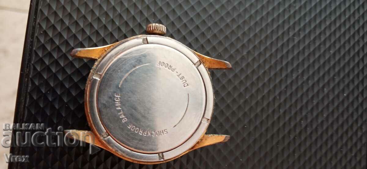 Delivery of Gold Plated Mechanical Watch - Works Delivery of Gold Plated Mechanical Watch - Works