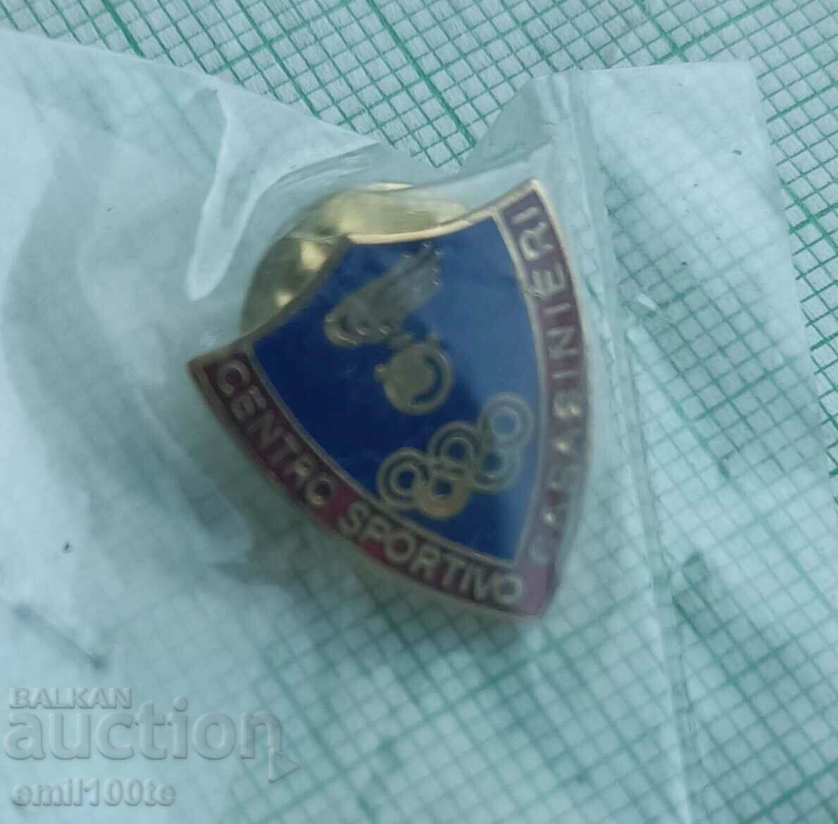 Delivery of Sports club of the Carabinieri Centro sportivo Carabinieri