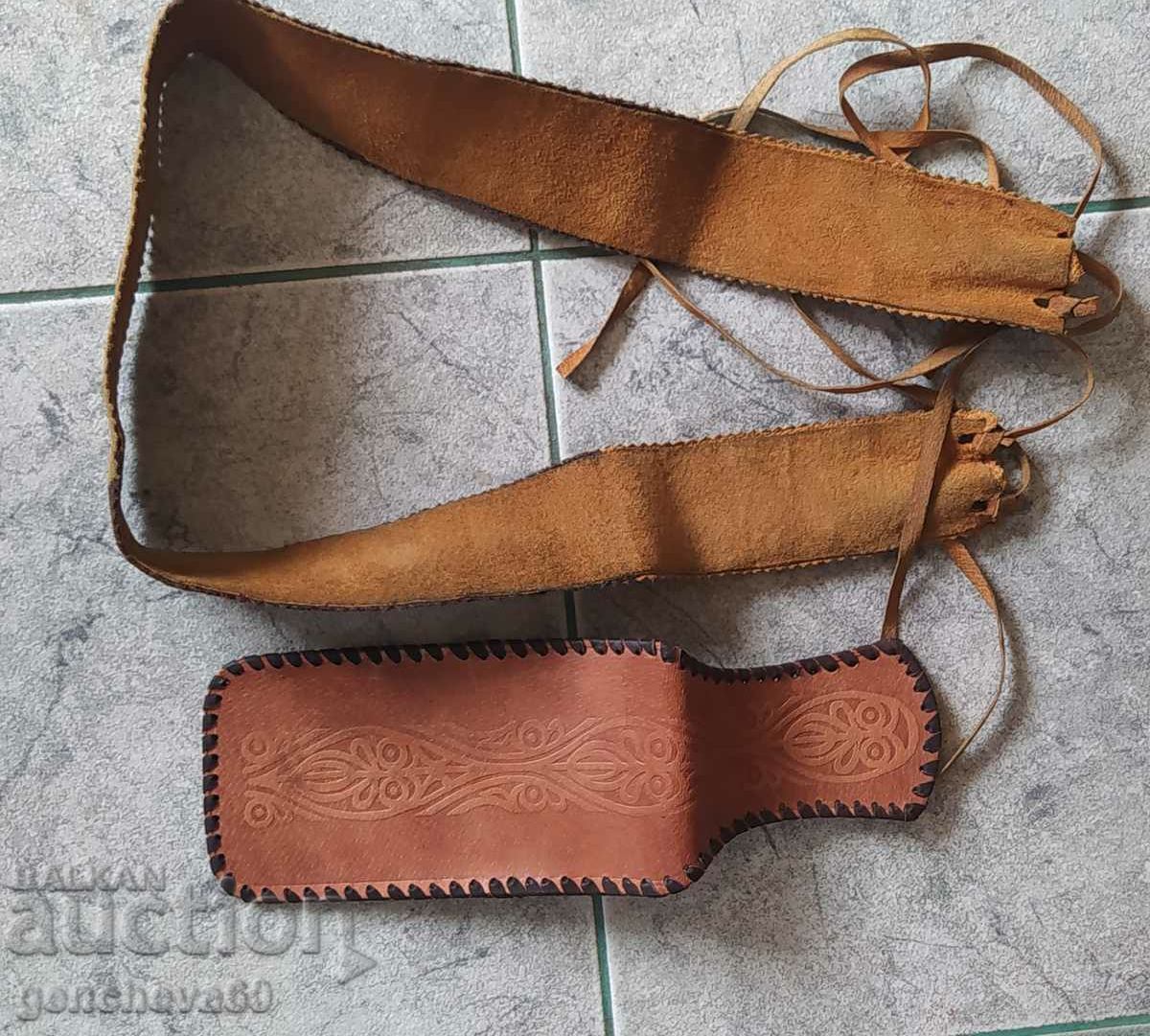 Velor belt and leather case SBH/Nessebar - 7 Velor belt and leather case SBH/Nessebar - 7