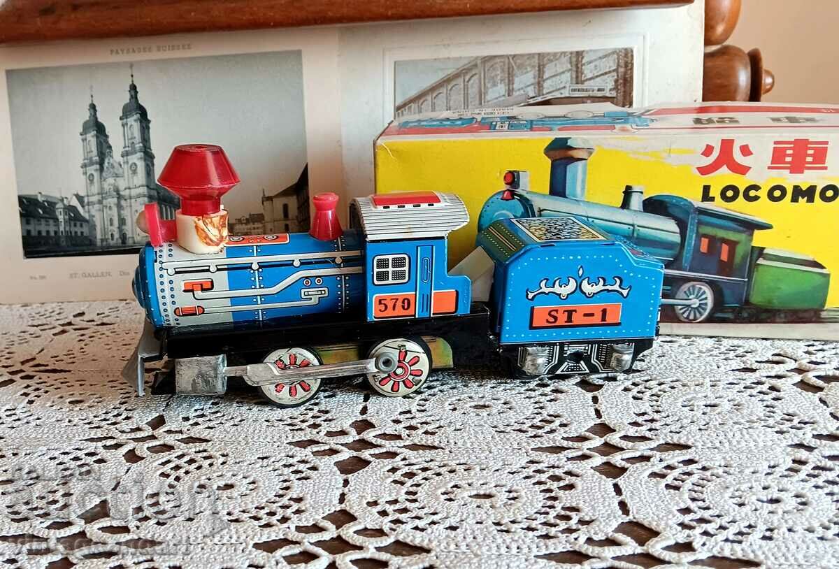 Collectible toy, Locomotive, with box with price 75.00 BGN | € 38.35 Collectible toy, Locomotive, with box with price 75.00 BGN | € 38.35