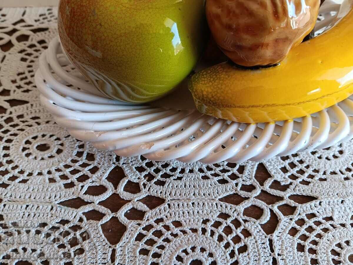 Porcelain fruit bowl - 5