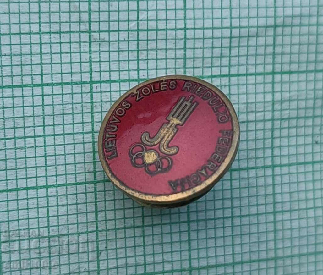 Παράδοση Σήμα - Ομοσπονδία Χόκεϋ Χώρου Λιθουανίας Παράδοση Σήμα - Ομοσπονδία Χόκεϋ Χώρου Λιθουανίας