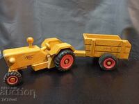 OLD GERMAN WOODEN TOY FAGUS TRACTOR