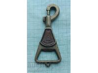 Keychain with beer opener - advertisement of Achinora factory