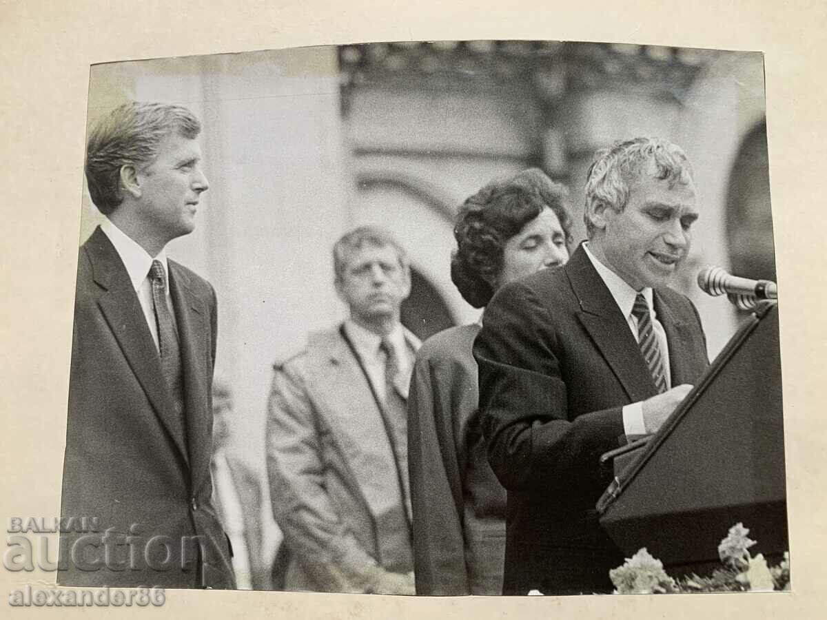 President Zhelev 90s Author's photography with price 10.00 BGN | € 5.11 President Zhelev 90s Author's photography with price 10.00 BGN | € 5.11