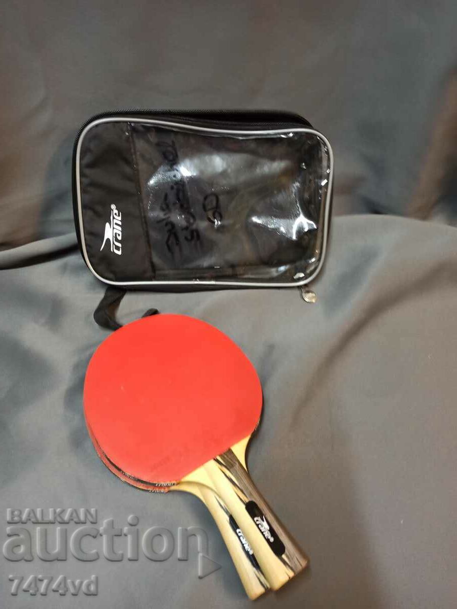 Set of table tennis rackets new Giant dragon Superspin - 7 Set of table tennis rackets new Giant dragon Superspin - 7