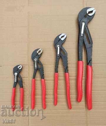 Plumbing pliers with rubber handles, gargie type, 25 cm with price 15.00 BGN | € 7.67