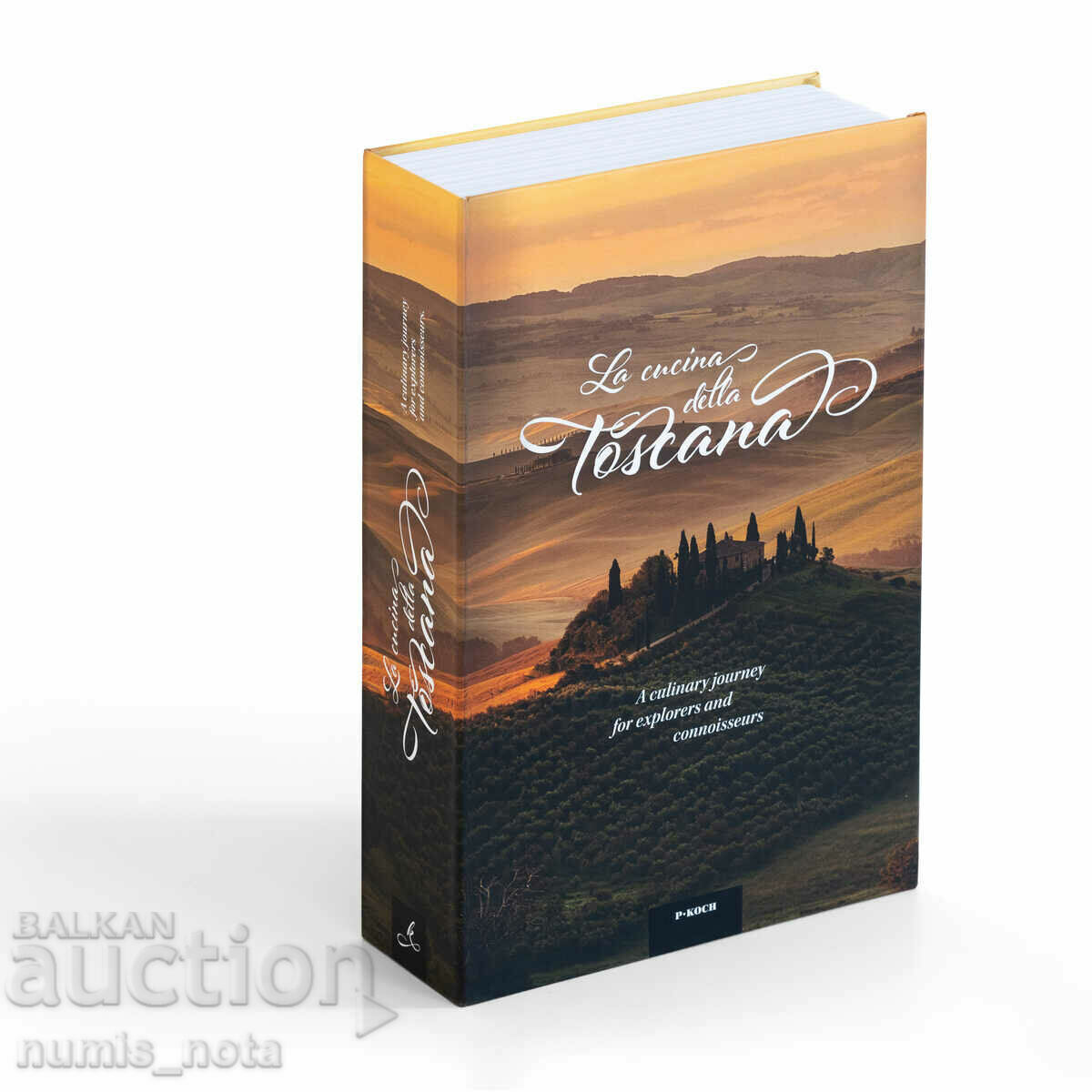 Auction book safe hiding place for valuables - Toscana Auction book safe hiding place for valuables - Toscana