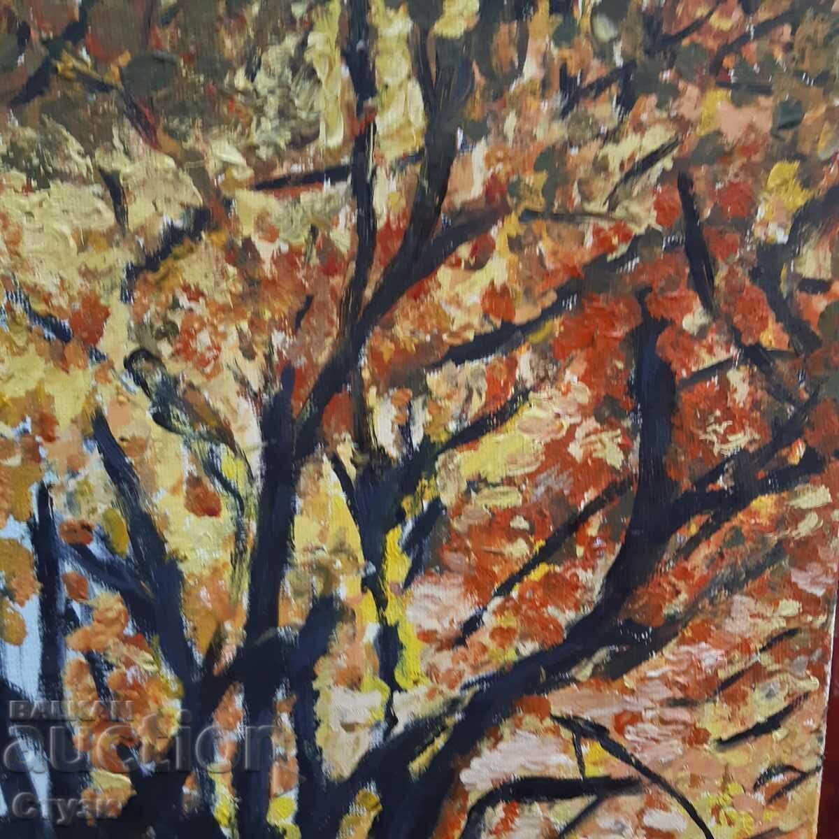 Delivery of Painting by Olga Vasileva, oil, 46 x 38 cm