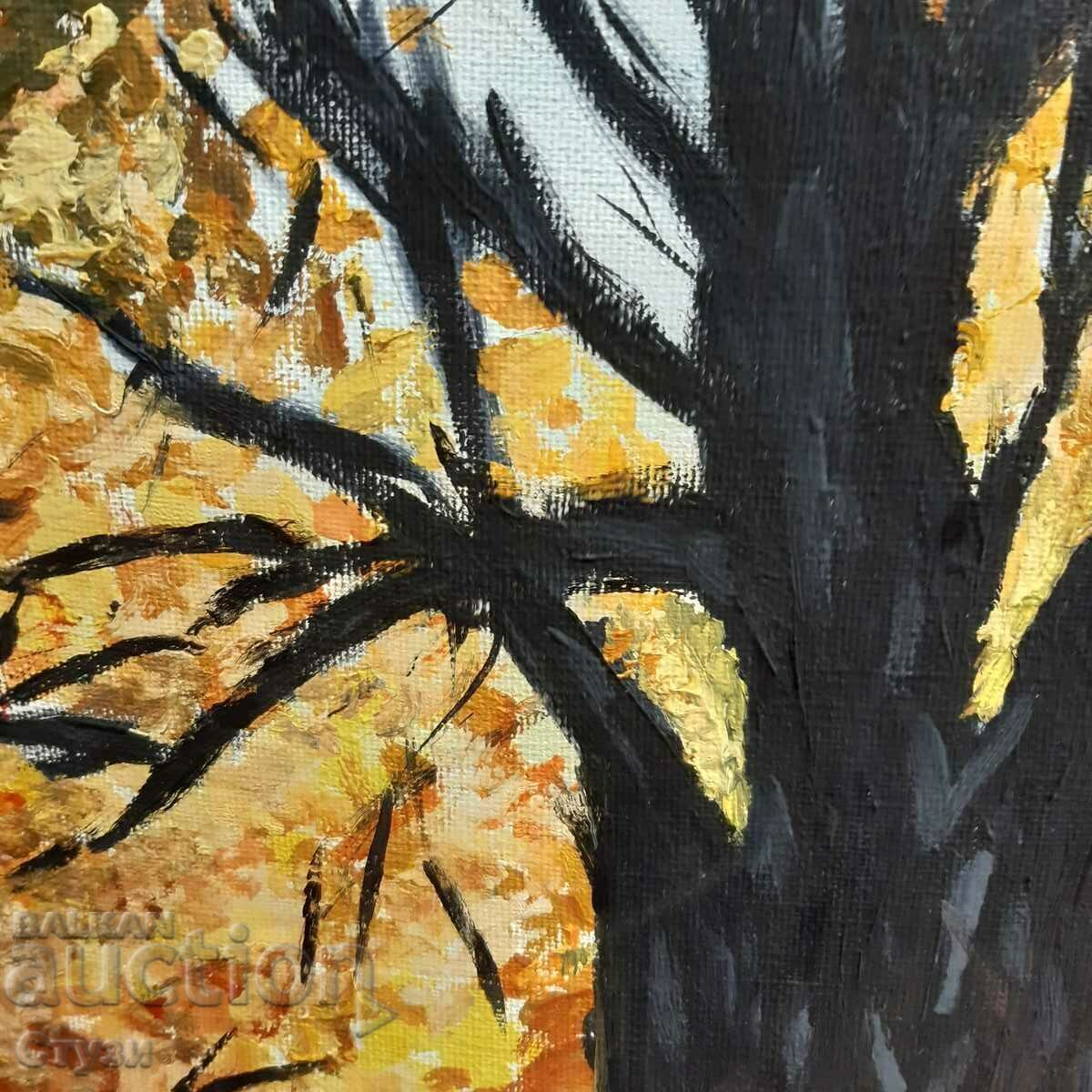 Tablou „Natura moartă” de Olga Vasileva, ulei, 38 x 46 cm cu preț € 90.00 | 176.03 BGN