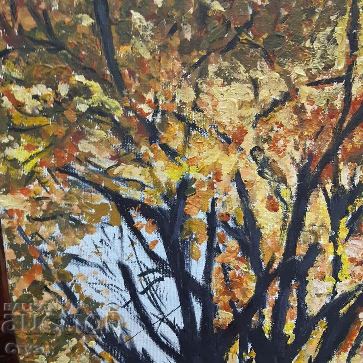 Licitație Tablou „Natura moartă” de Olga Vasileva, ulei, 38 x 46 cm