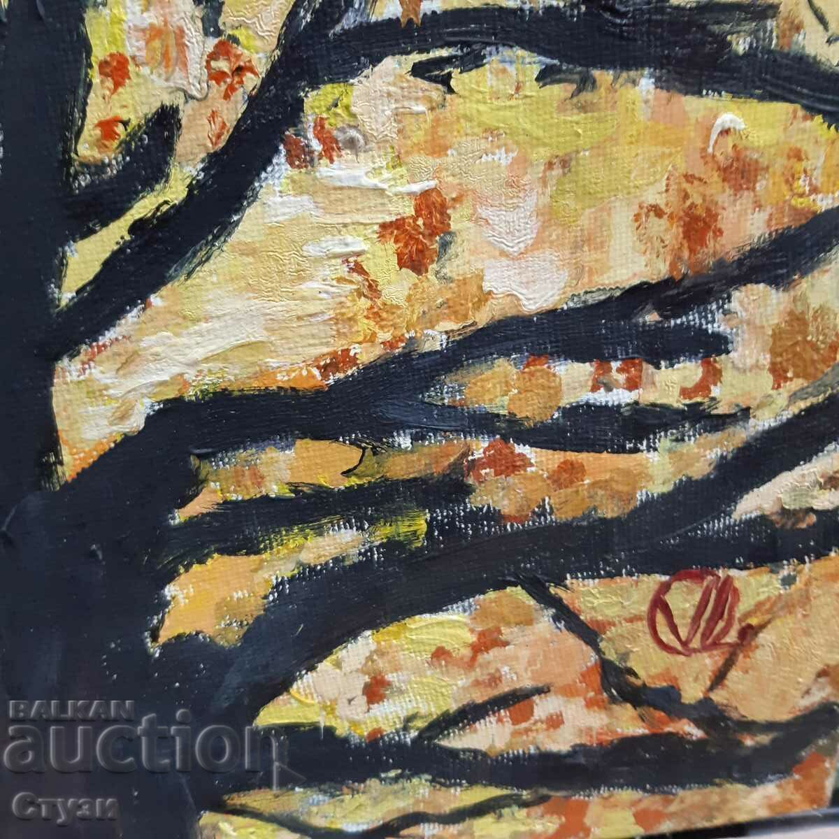 Tablou „Natura moartă” de Olga Vasileva, ulei, 38 x 46 cm - 5
