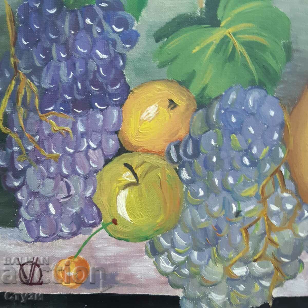 Tablou „Natura moartă” de Olga Vasileva, ulei, 38 x 46 cm - 7