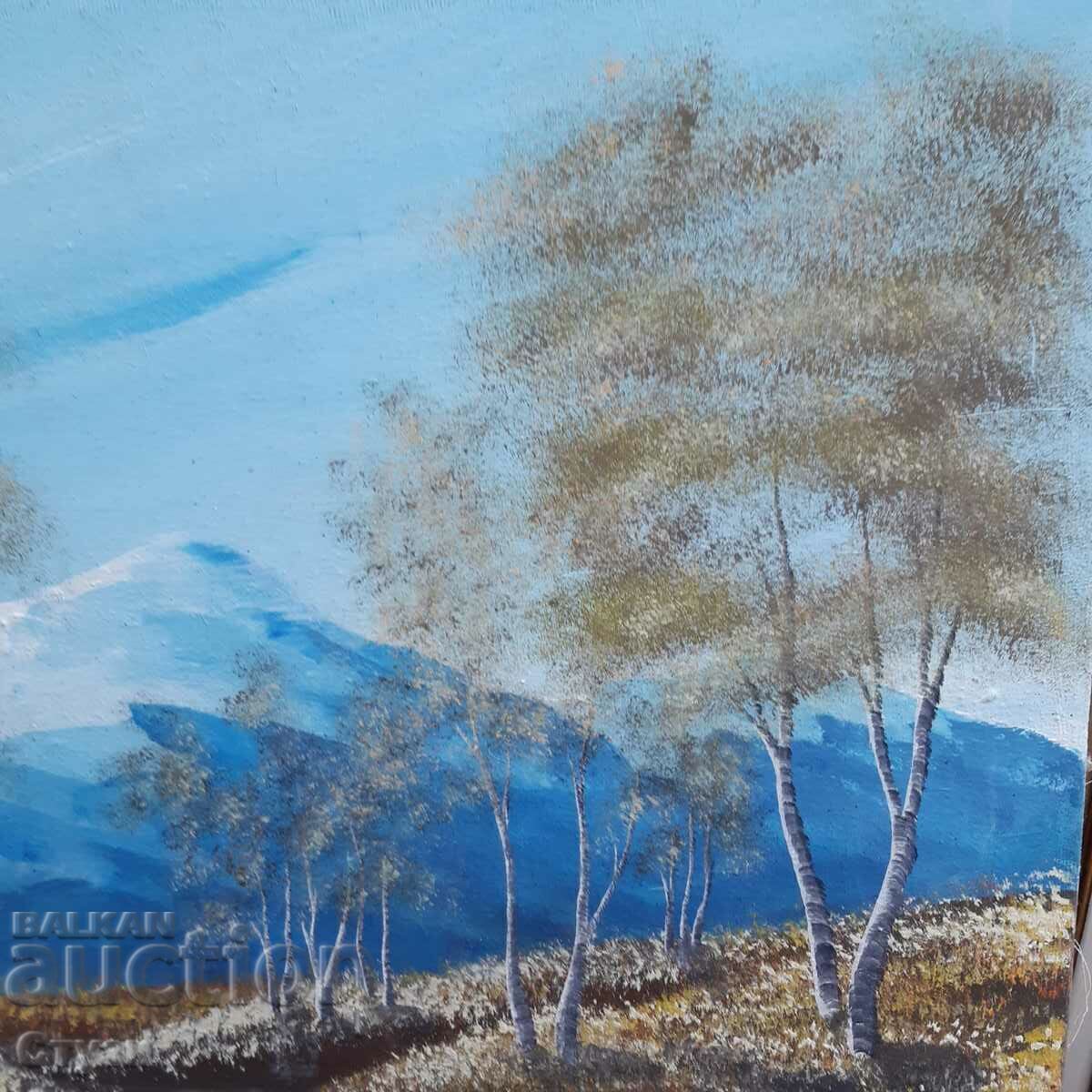 Delivery of Painting "Landscape" by Yu. Radev, oil, 50 x 60 cm Delivery of Painting "Landscape" by Yu. Radev, oil, 50 x 60 cm