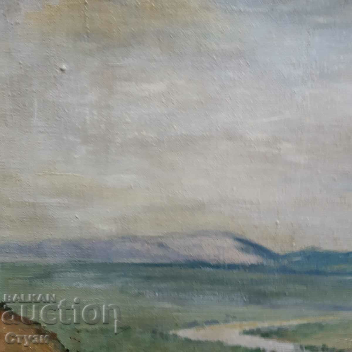 Tablou „Peisaj polonez”, ulei, 60 x 72 cm - 5