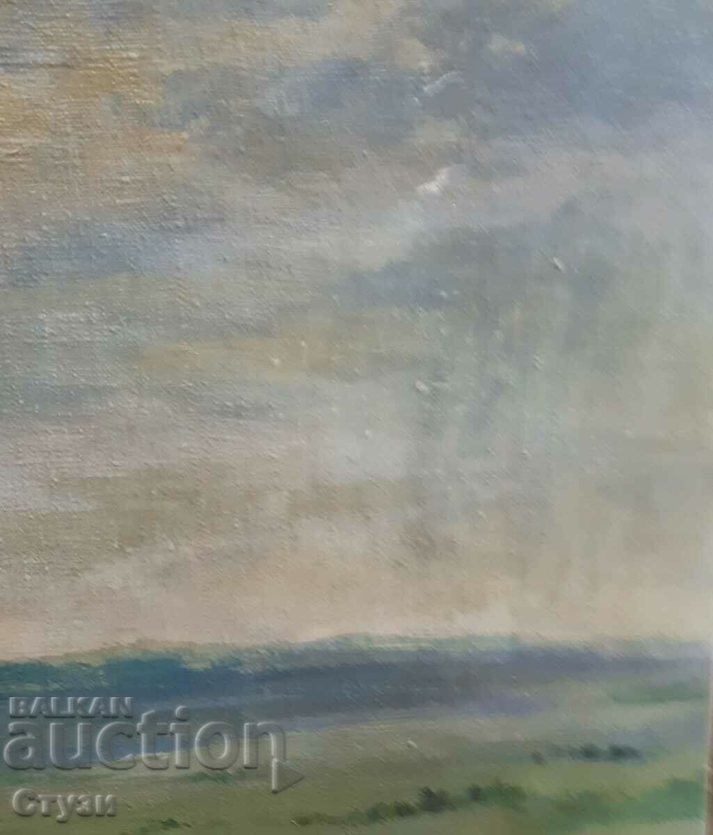 Tablou "Peisaj polonez", ulei, 60 x 72 cm - Lichidare de stoc - 6 Tablou "Peisaj polonez", ulei, 60 x 72 cm - Lichidare de stoc - 6