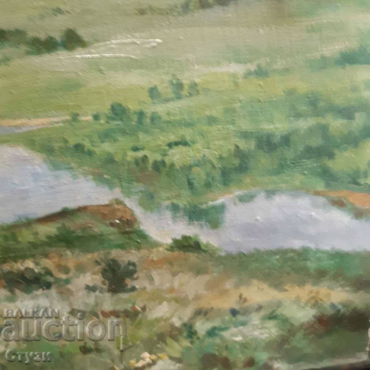 Painting "Polish landscape", oil, 60 x 72 cm - 7 Painting "Polish landscape", oil, 60 x 72 cm - 7