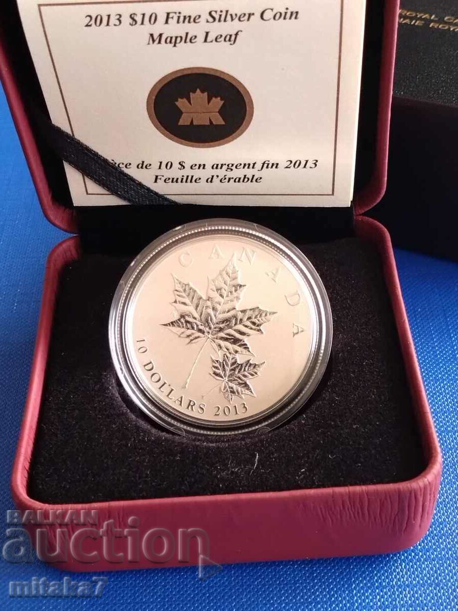 Silver coin - 10 dollars 2013, Canada