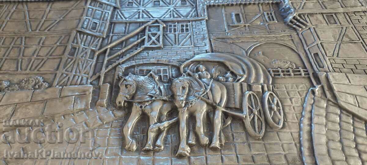 Panel metal frame wood 80cm 60cm - 5 Panel metal frame wood 80cm 60cm - 5