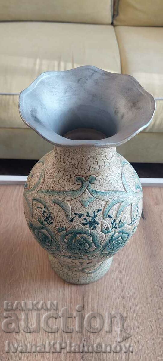 Livrarea Vază mare ceramică excelentă înălțime 36cm