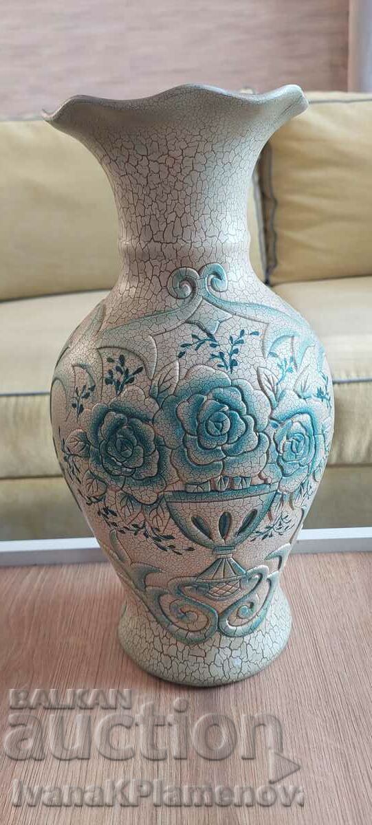 Vază mare ceramică excelentă înălțime 36cm