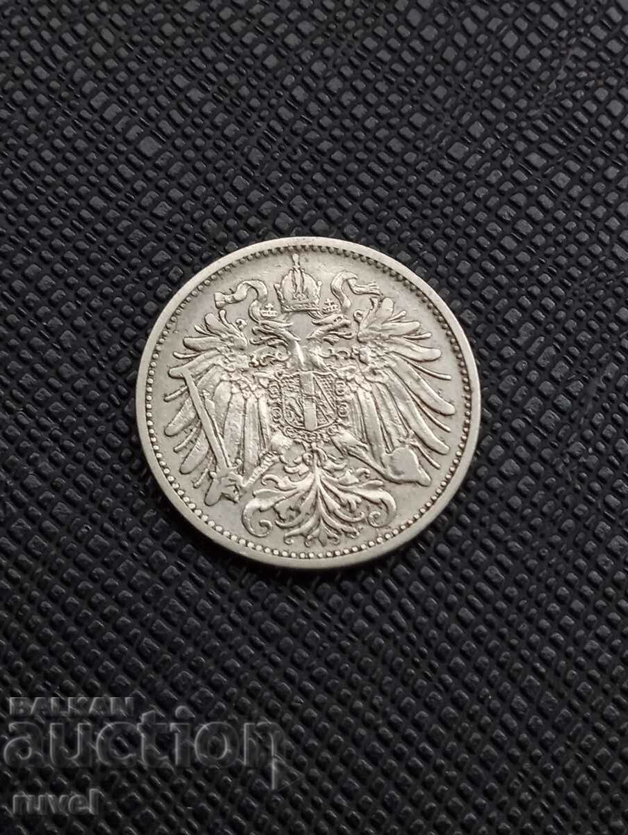 Austria, 20 Heller 1894 cu preț 1.90 BGN | € 0.97 Austria, 20 Heller 1894 cu preț 1.90 BGN | € 0.97