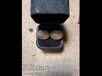 Silver cufflinks/ buttonholes/- 18.55 grams