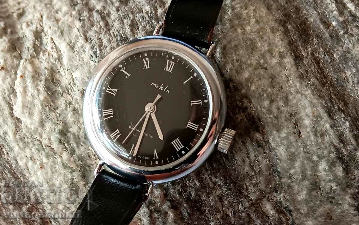 Ruhla Collector's Watch, Ruhla, Military, Works