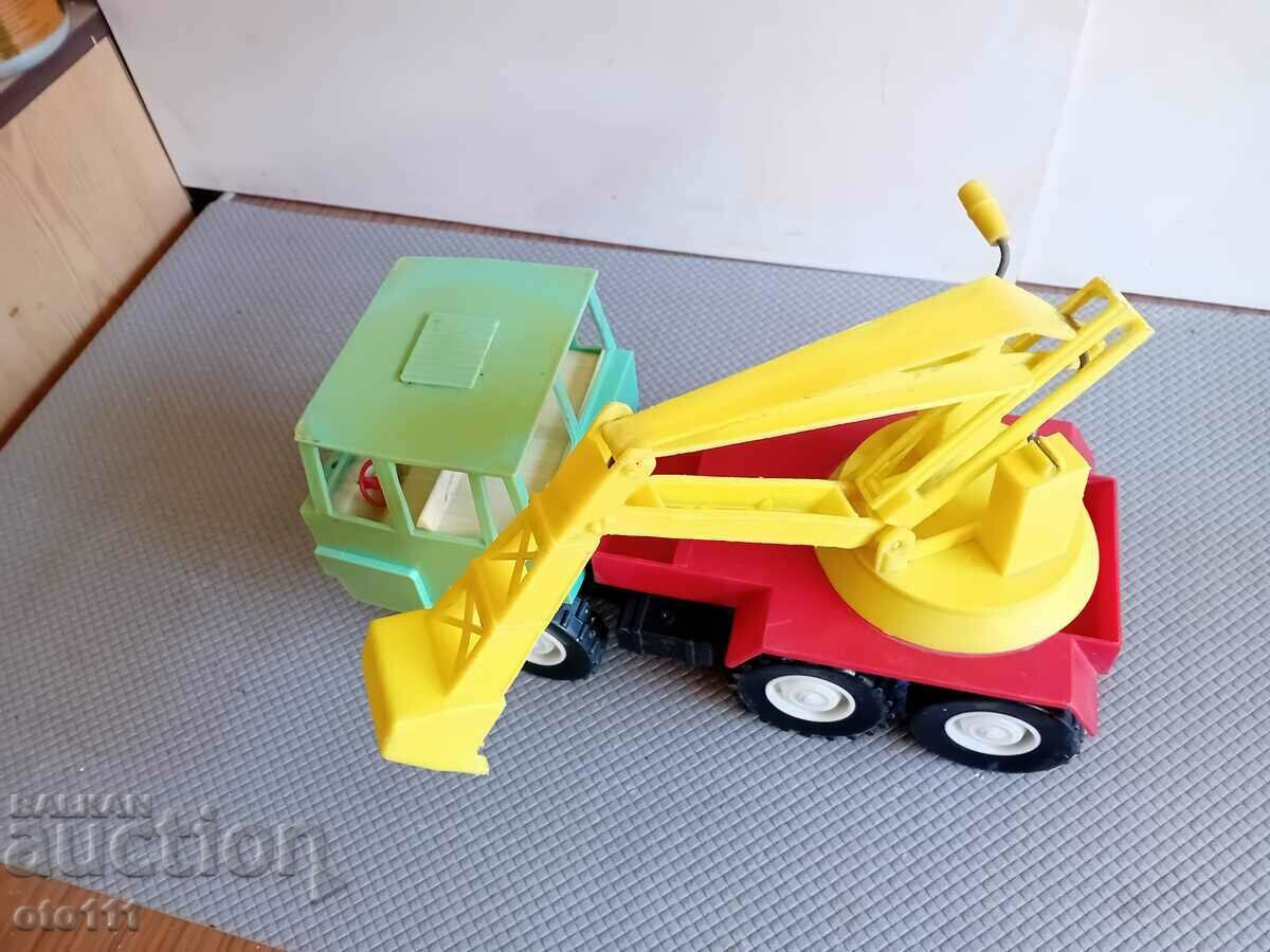 Delivery of OLD TOY TRUCK, EXCAVATOR - SELF-LOADER Delivery of OLD TOY TRUCK, EXCAVATOR - SELF-LOADER