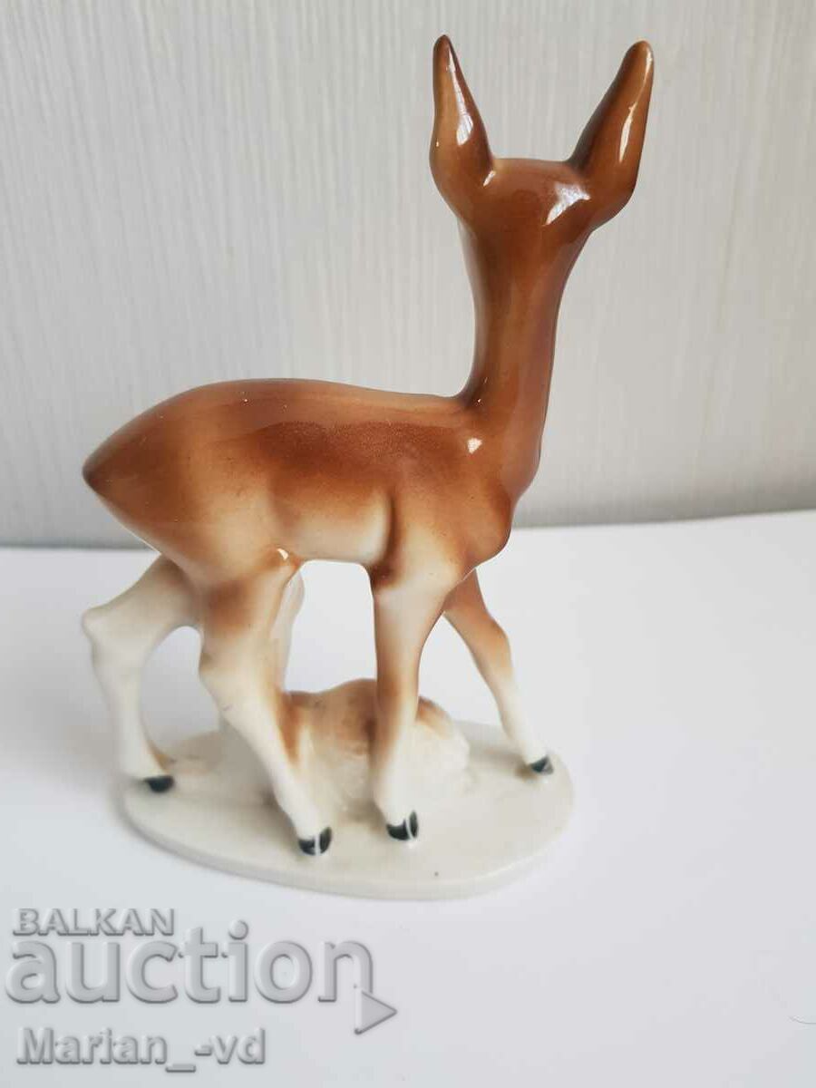 Παράδοση Ελαφίνα πορσελάνης του εργοστασίου πορσελάνης Carl Scheidig Παράδοση Ελαφίνα πορσελάνης του εργοστασίου πορσελάνης Carl Scheidig