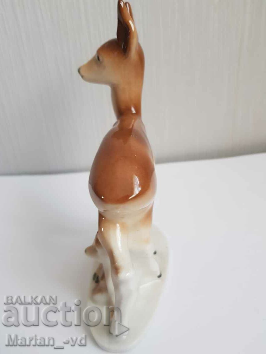 Ελαφίνα πορσελάνης του εργοστασίου πορσελάνης Carl Scheidig - 5 Ελαφίνα πορσελάνης του εργοστασίου πορσελάνης Carl Scheidig - 5