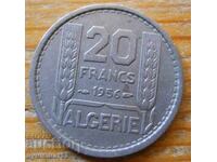 20 de franci 1956 - Algeria (colonie franceză)