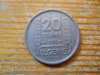 20 Francs 1956 - Algeria (French Colony)