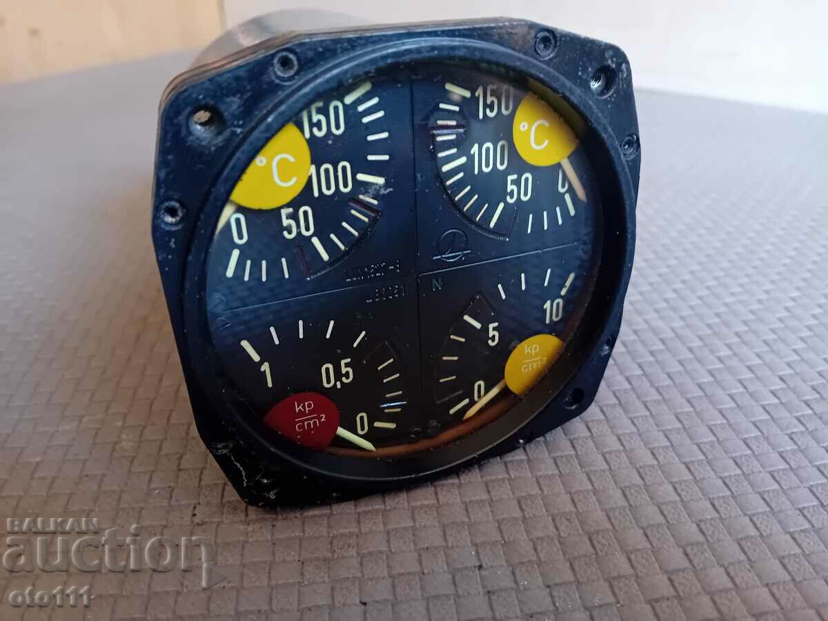 OLD AVIATION, AIRCRAFT INSTRUMENT - 5