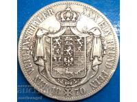 Thaler 1870 Braunschweig Lüneburg Germania Wilhelm I Argint